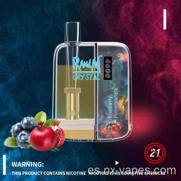 Dispositivo de vape desechable de cristal randm original al por mayor